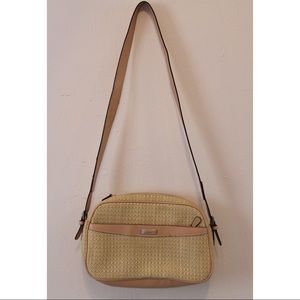 Liz Claiborne straw Crossbody